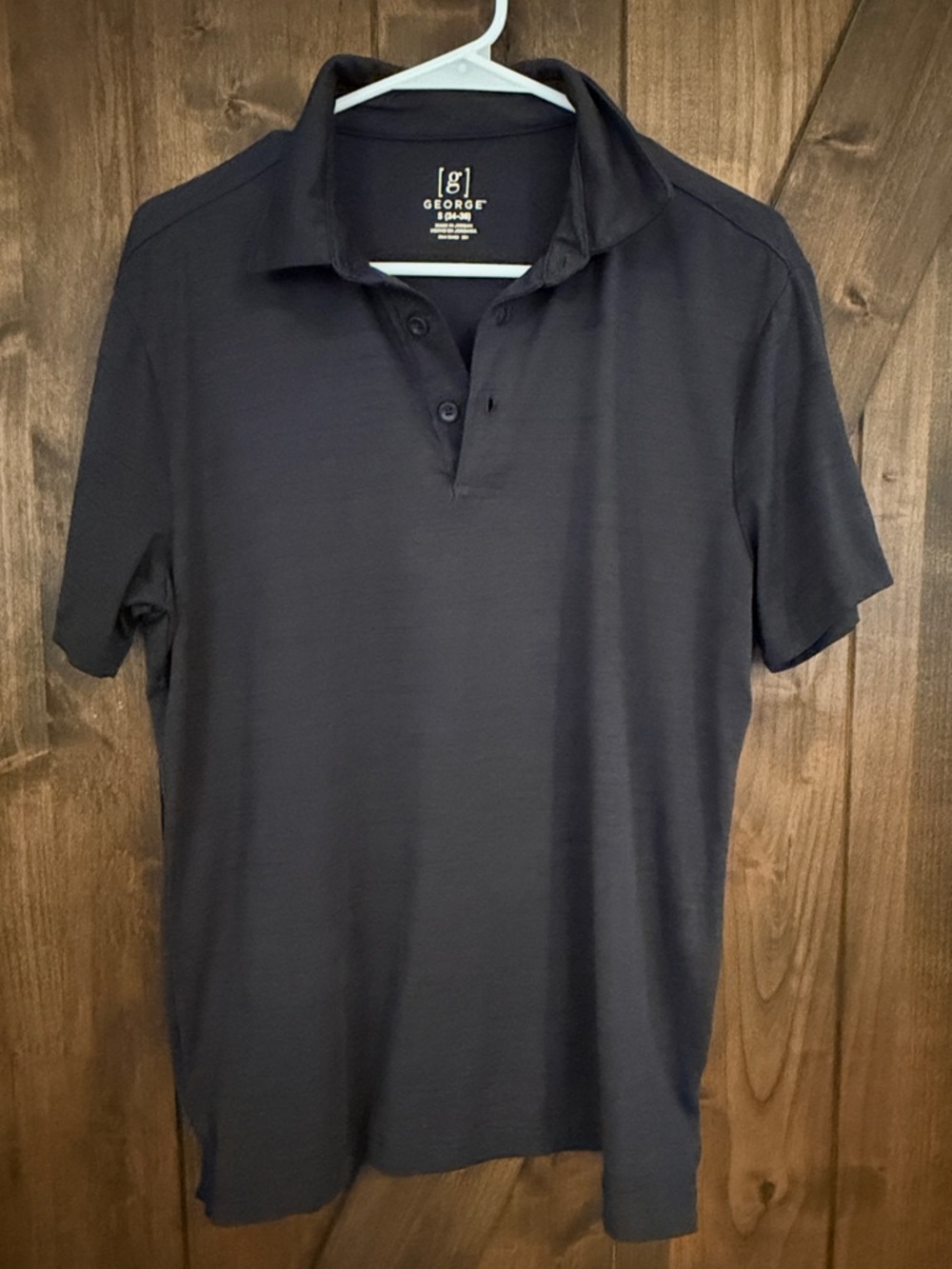 George Men’s Short-Sleeve Polo Shirt - Navy